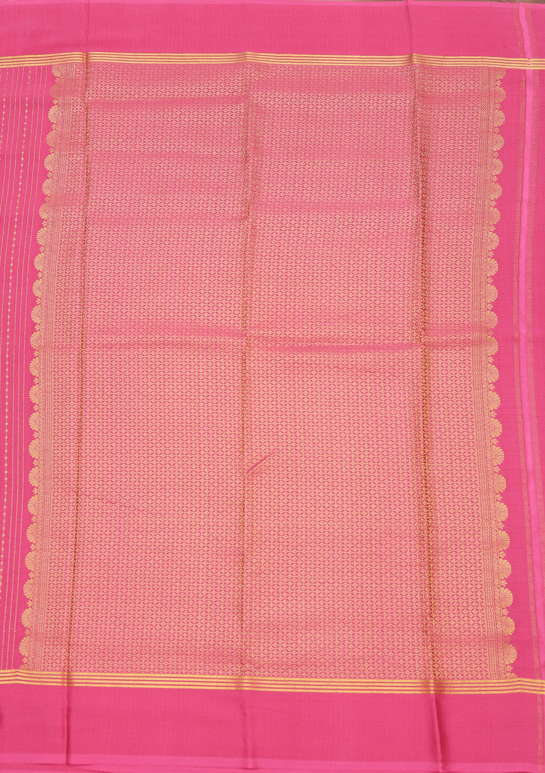 Onion Pink Zariwork Pure Crepe Silk_Saree_koskii