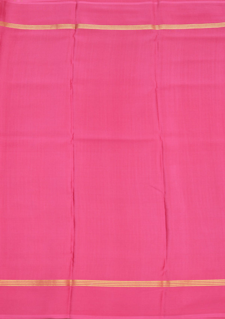 Onion Pink Zariwork Pure Crepe Silk_Saree_koskii