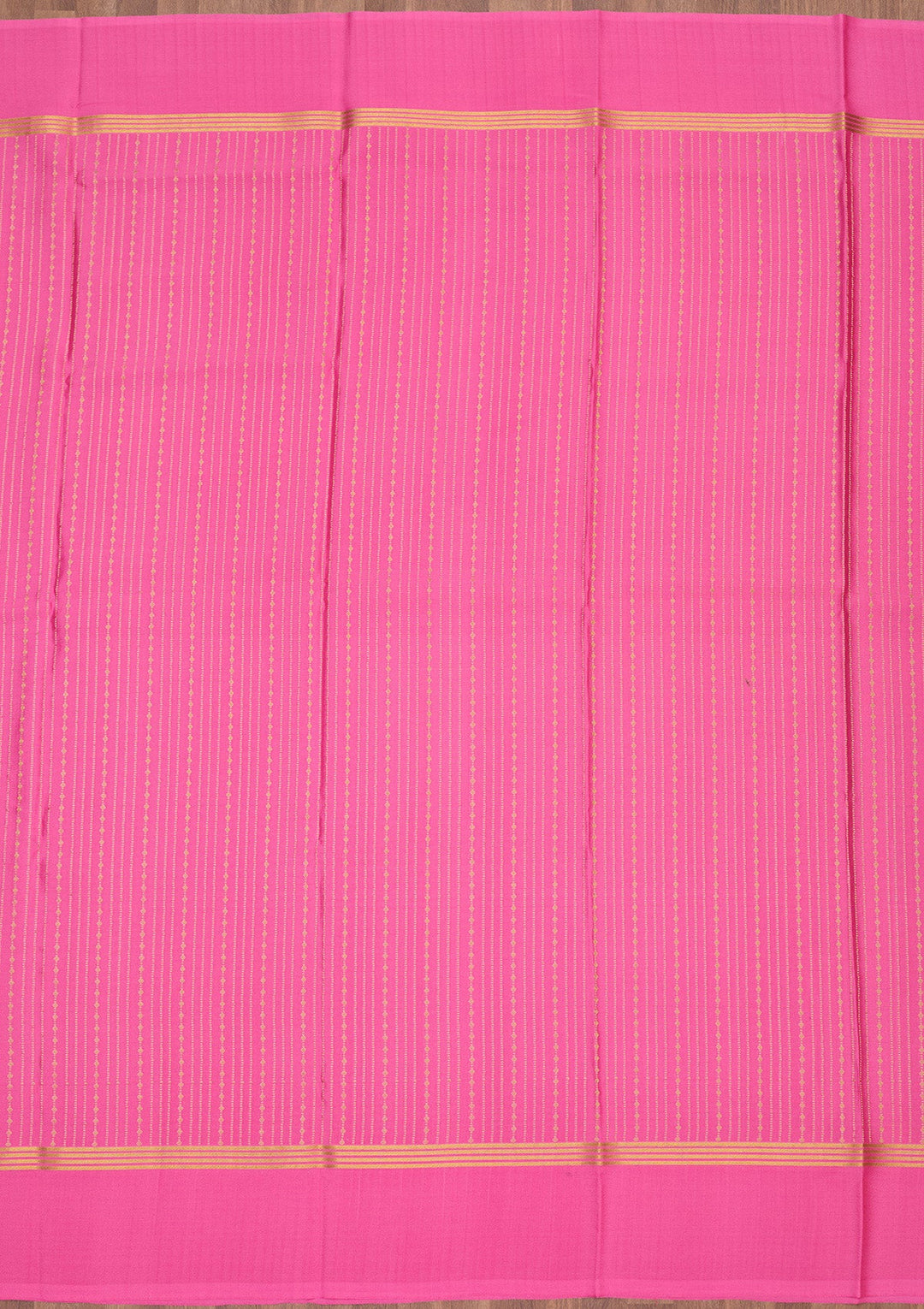 Peach Zariwork Pure Crepe Silk Saree-Koskii
