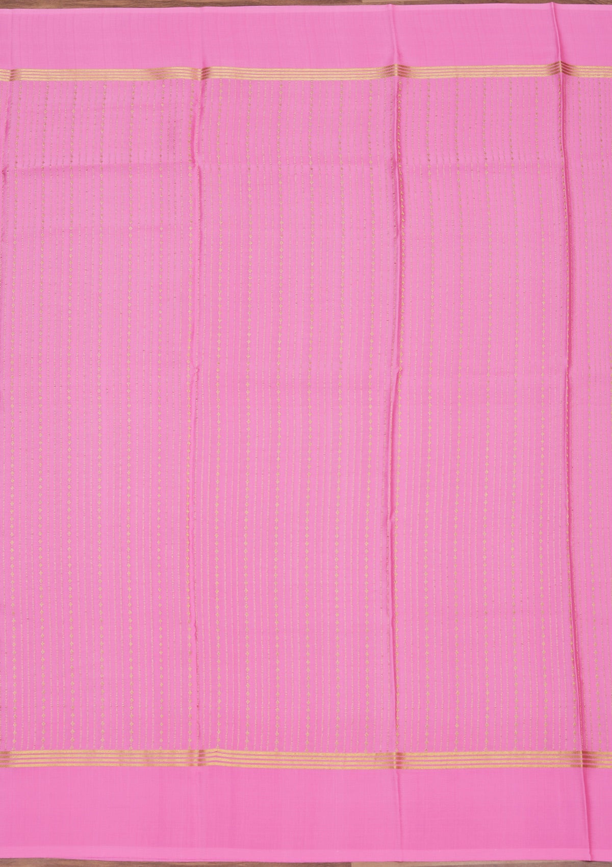 Pink Zariwork Pure Crepe Silk Saree-koskii