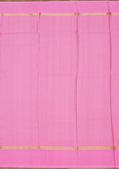 Pink Zariwork Pure Crepe Silk Saree-koskii