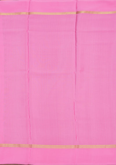 Pink Zariwork Pure Crepe Silk Saree-koskii