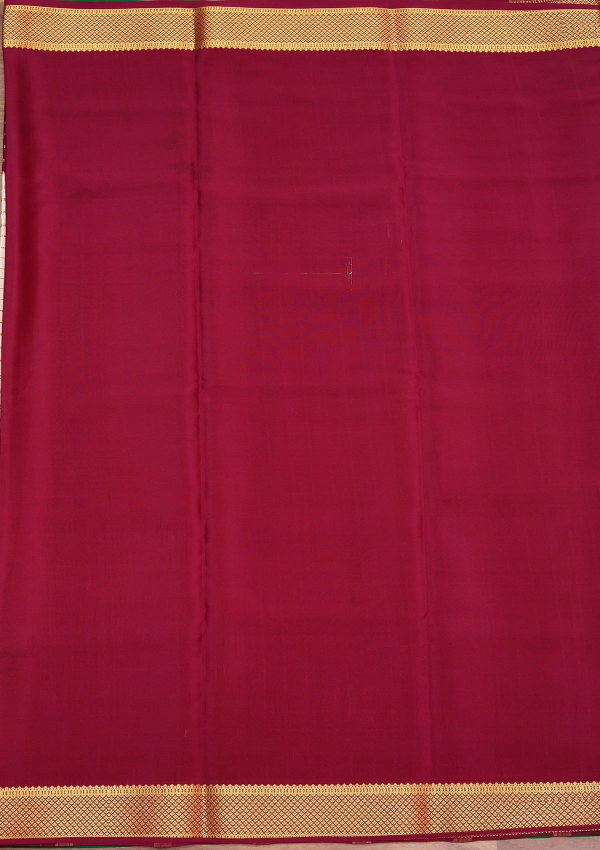 Cream Zariwork Pure Crepe Silk Saree-koskii