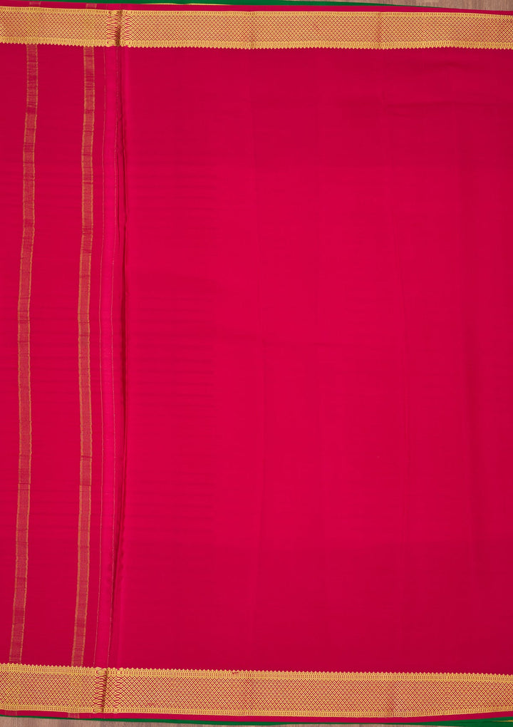 Off White Zariwork Pure Crepe Silk Saree-Koskii