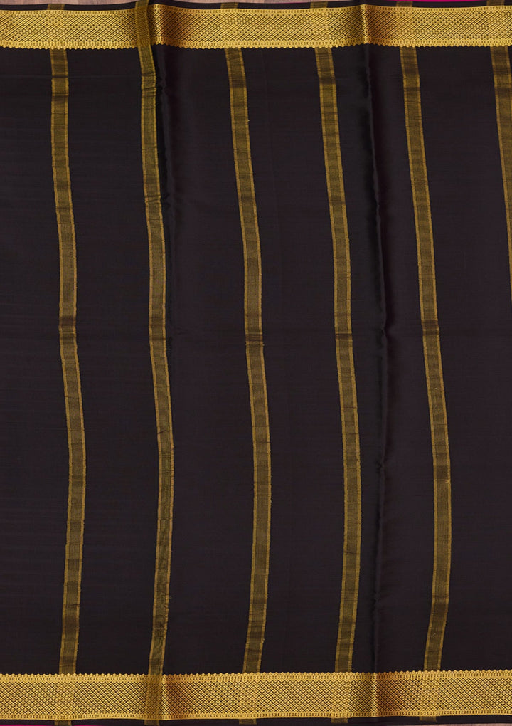 Pista Green Zariwork Pure Crepe Silk Saree-Koskii