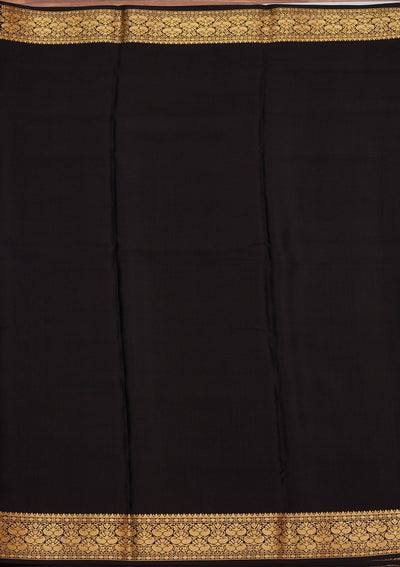 Sky Blue Zariwork Pure Crepe Silk Saree-koskii