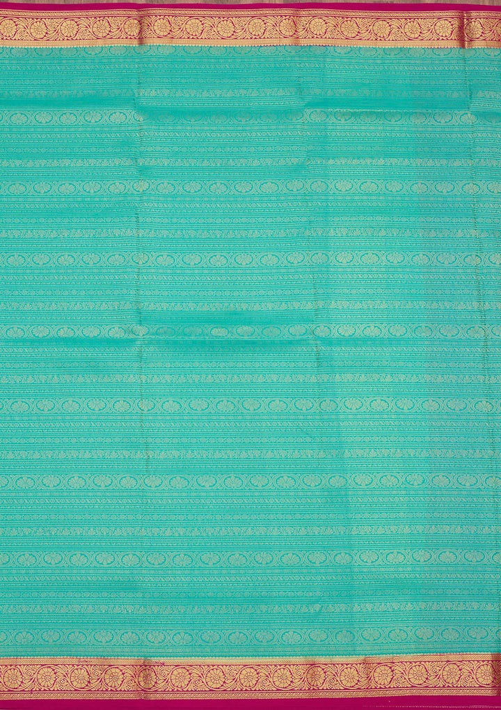 Blue Zariwork Pure Crepe Silk Saree-Koskii