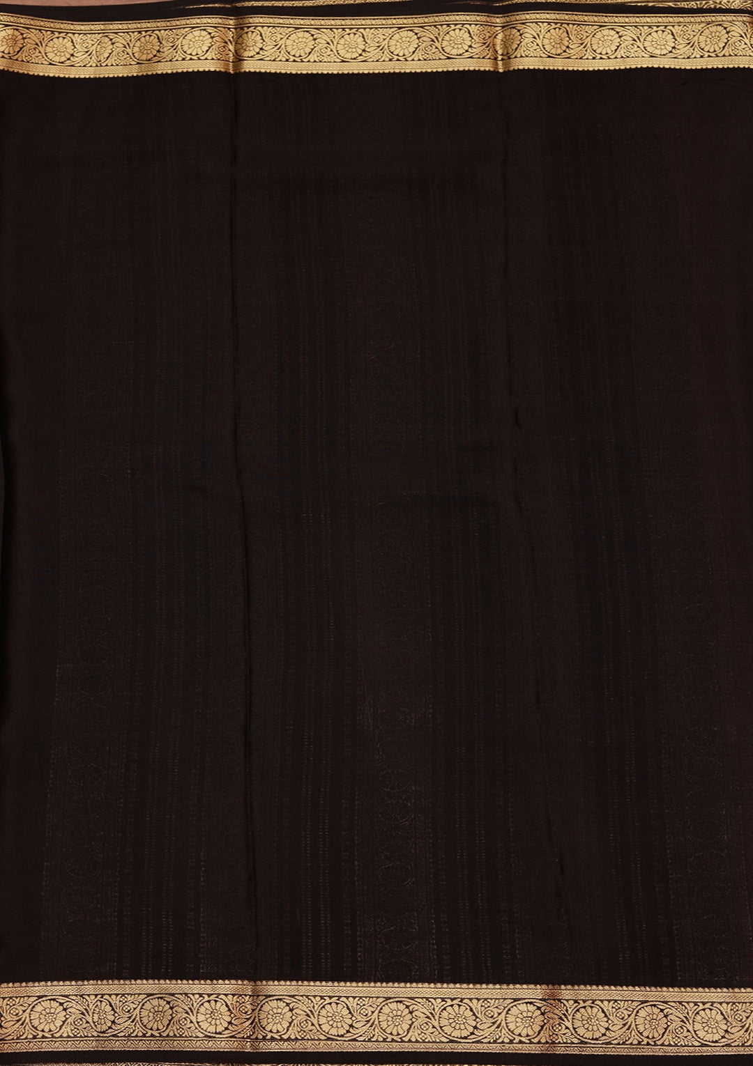 Onion Pink Zariwork Pure Crepe Silk Saree_koskii