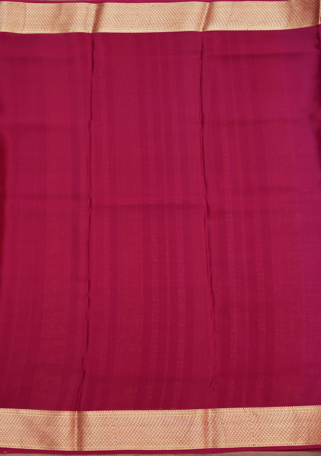 Purple Zariwork Pure Crepe Silk Saree_koskii
