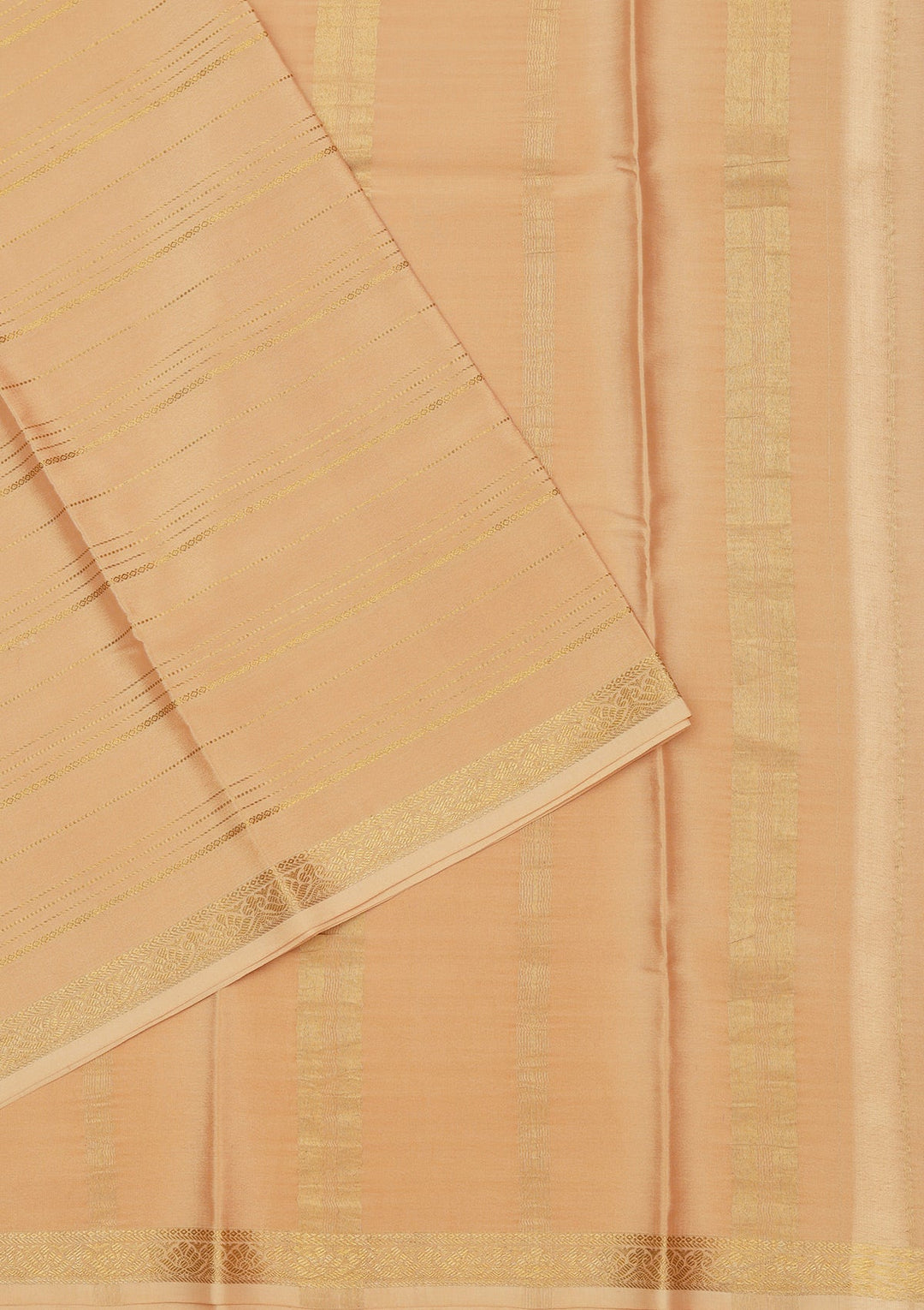 Gold Zariwork Pure Crepe Silk Saree_koskii