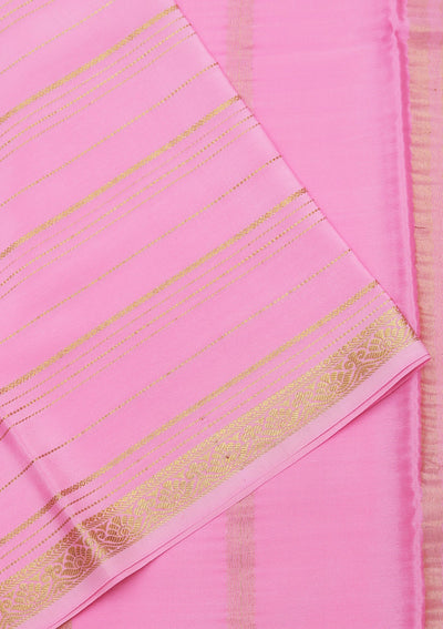 Lavender Zariwork Pure Crepe Silk Saree-koskii