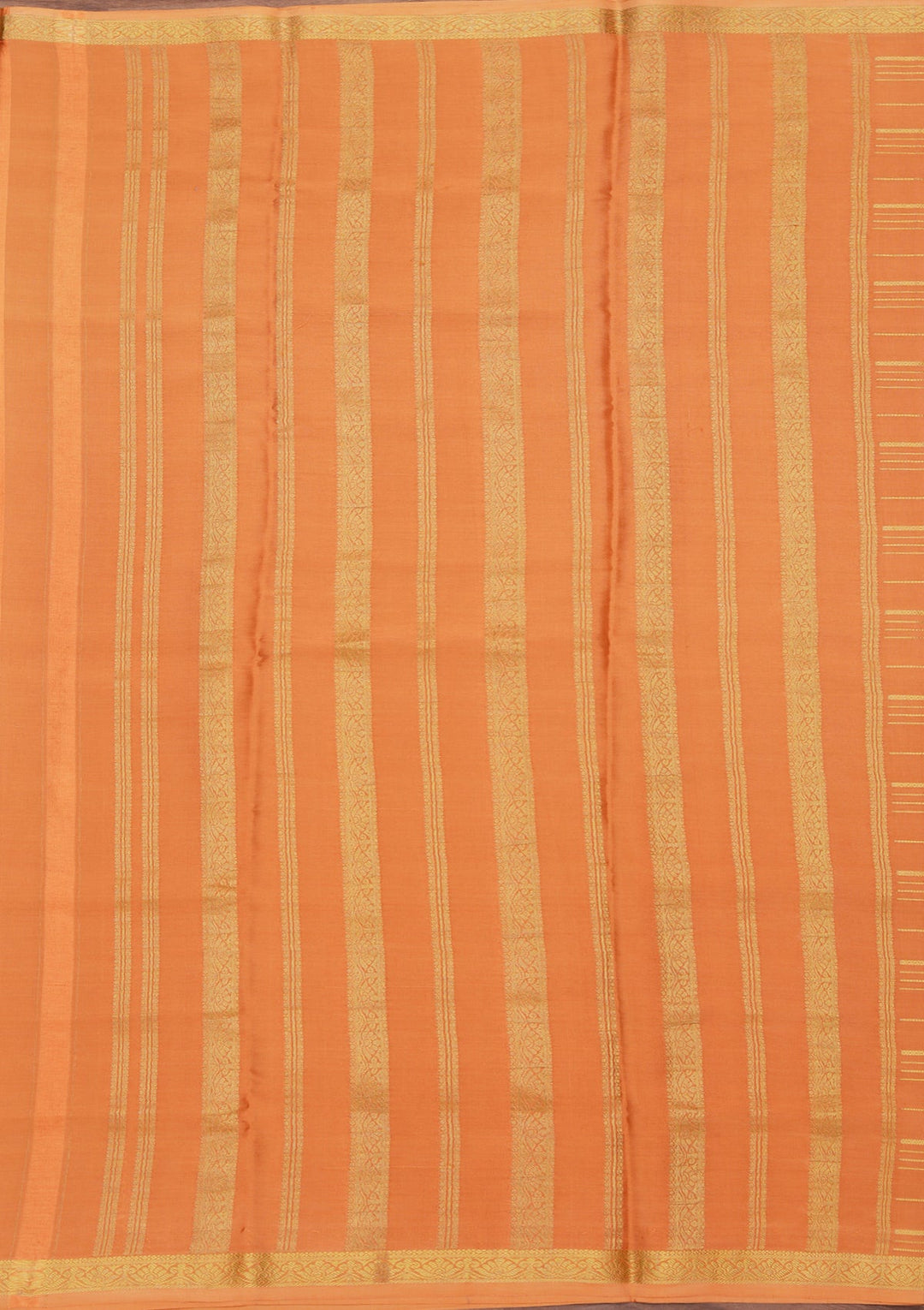 Mustard Yellow Zariwork Pure Crepe Silk Saree_koskii