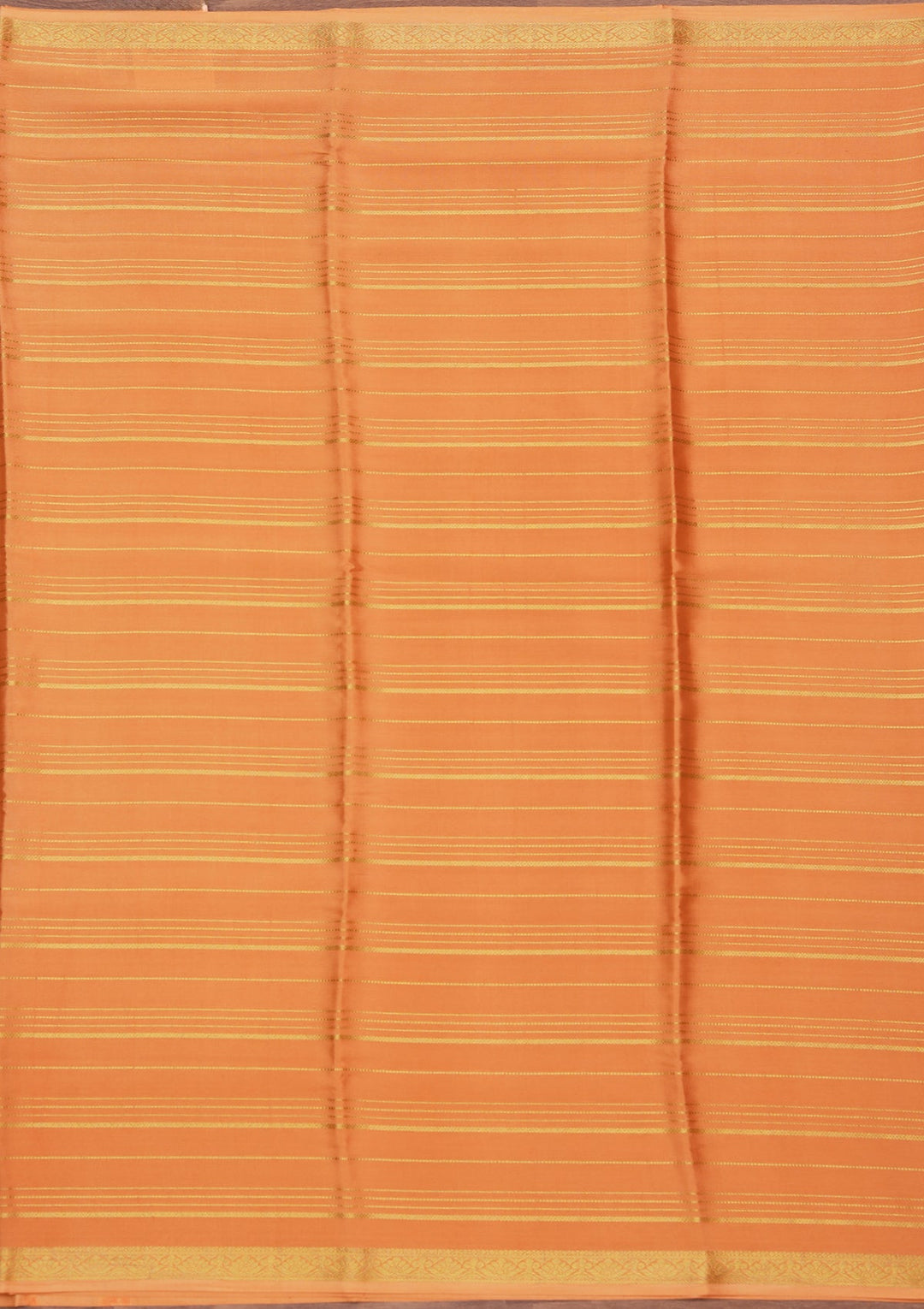 Mustard Yellow Zariwork Pure Crepe Silk Saree_koskii