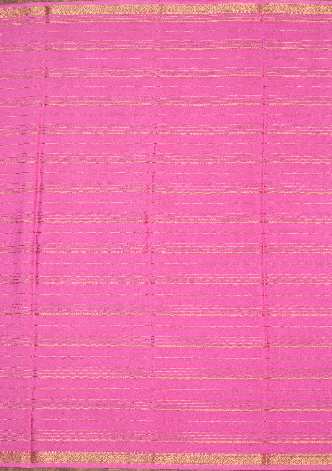 Onion Pink Zariwork Pure Crepe Silk Saree-Koskii