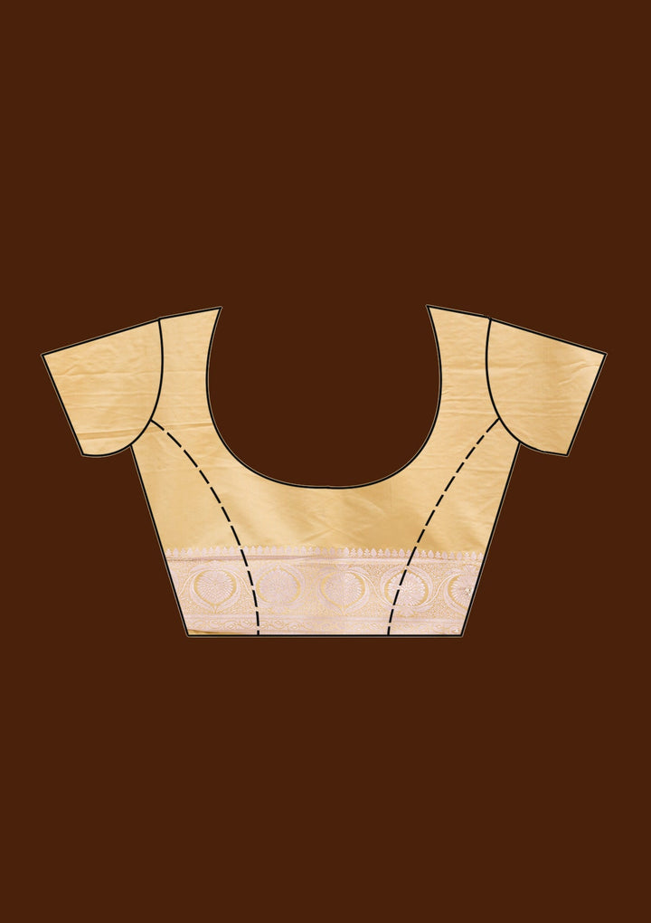 Mehendi Zardozi (Silver) Art Silk Silk_Saree-koskii