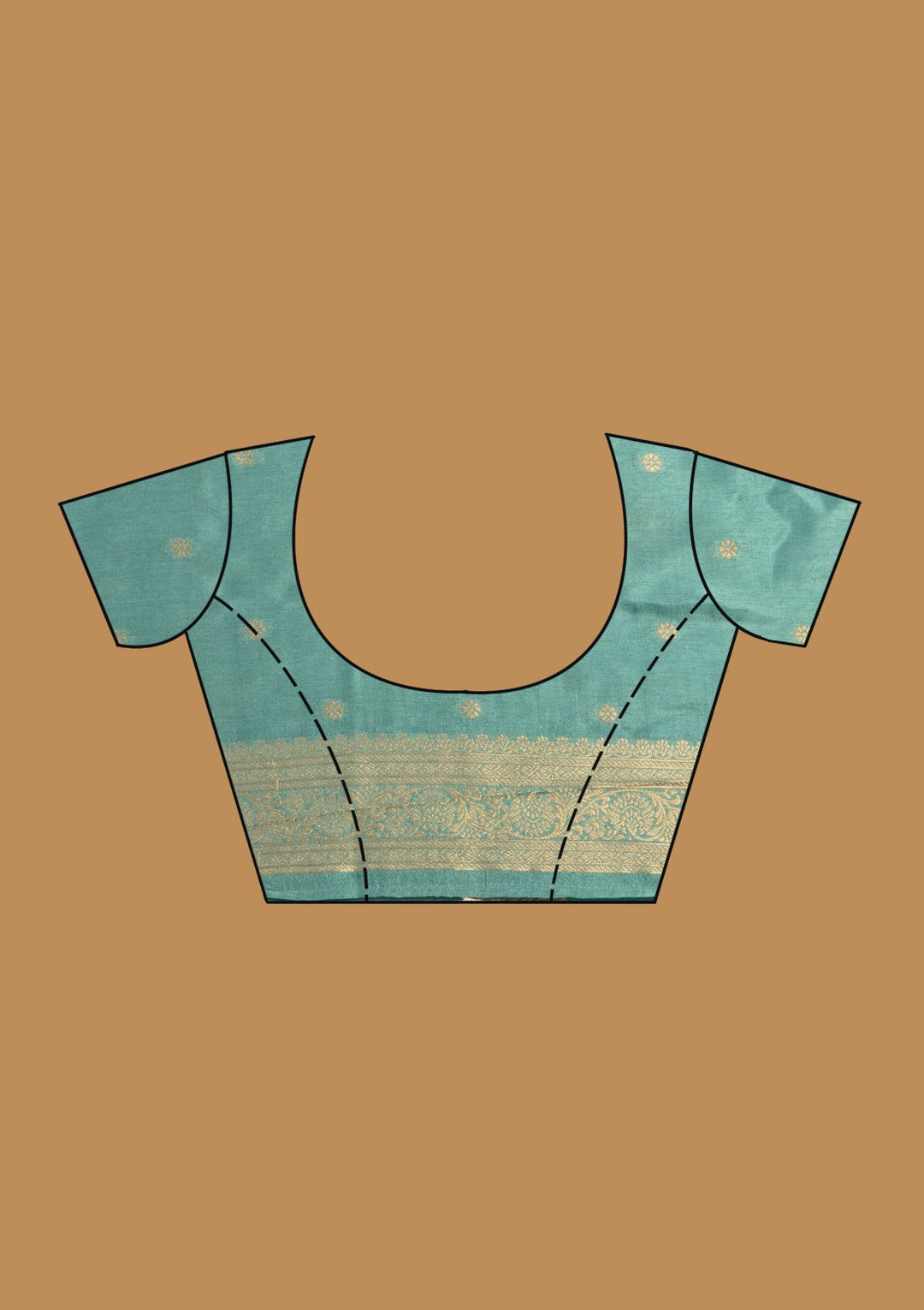 Green Zariwork (Gold) Art Silk Silk_Saree