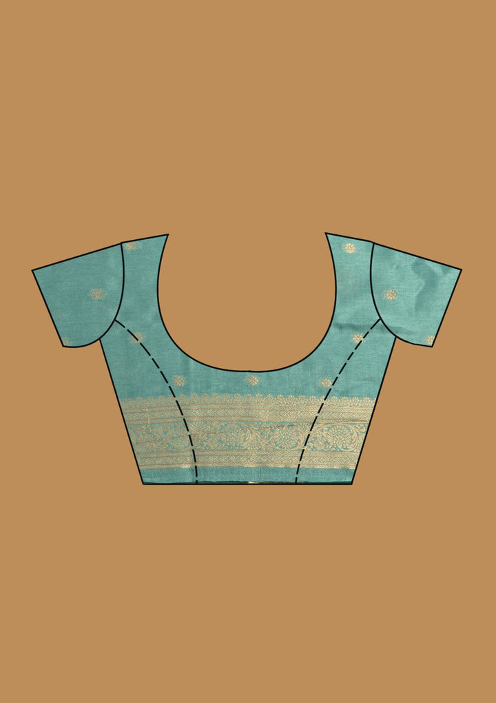 Green Zariwork (Gold) Art Silk Silk_Saree