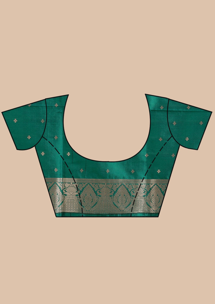 Green Zariwork (Gold) Art Silk Silk_Saree