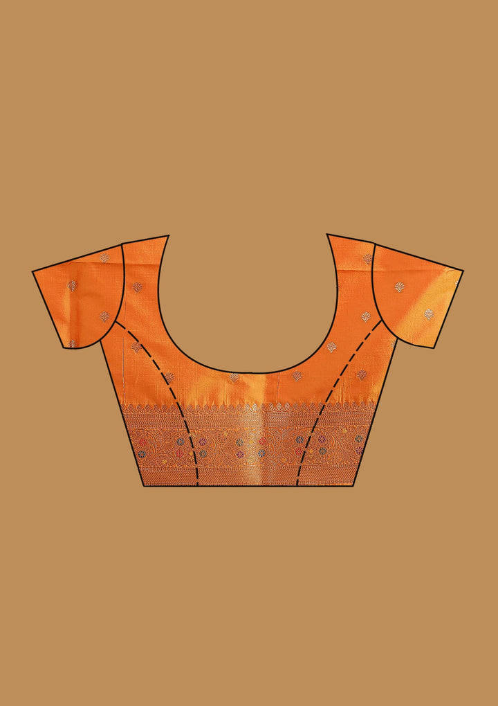 Mustard Zariwork Art Silk Silk_Saree