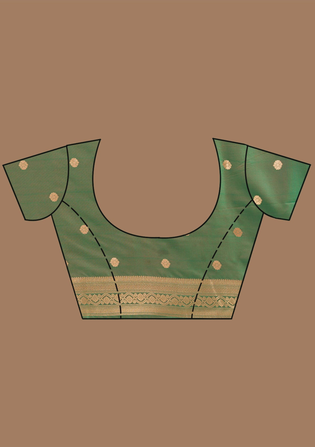 Magenta Pink Zariwork Art Silk Saree-koskii