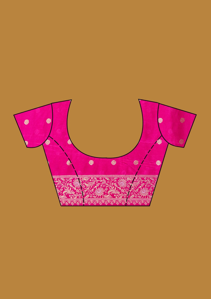 Orange Zariwork (Gold) Art Silk Silk_Saree