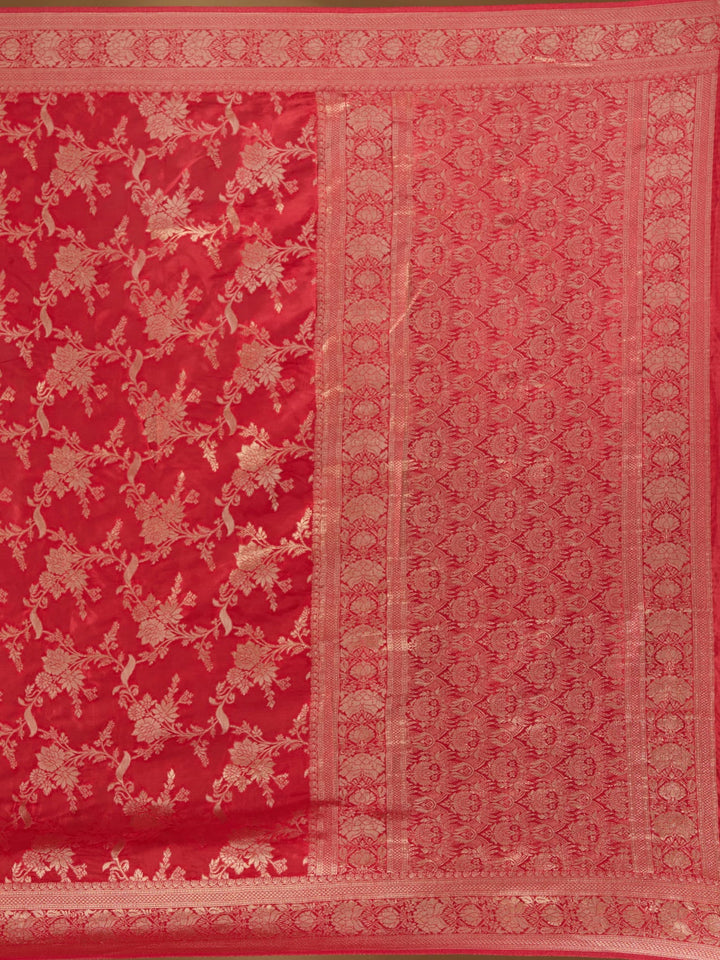 Red Zariwork (Gold) Art Silk Silk_Saree