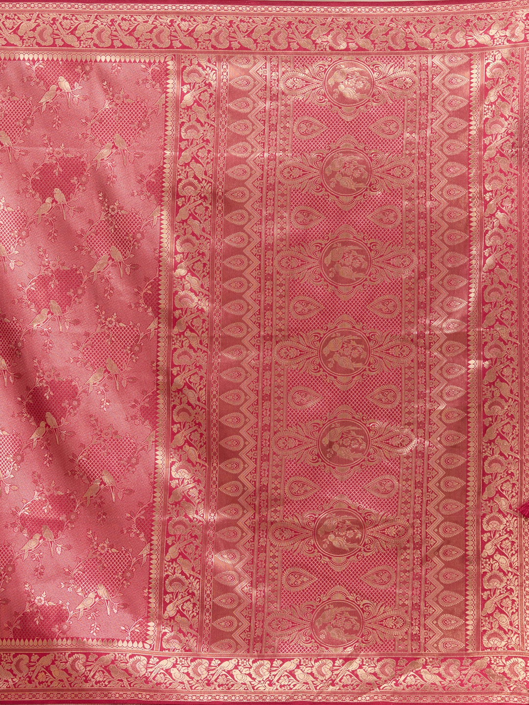 Maroon Zariwork Silk Silk_Saree