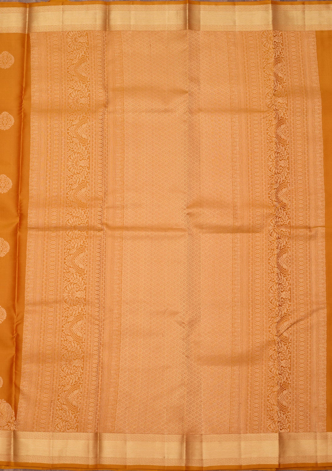 Mustard Zariwork (Gold) Pure Silk Silk_Saree