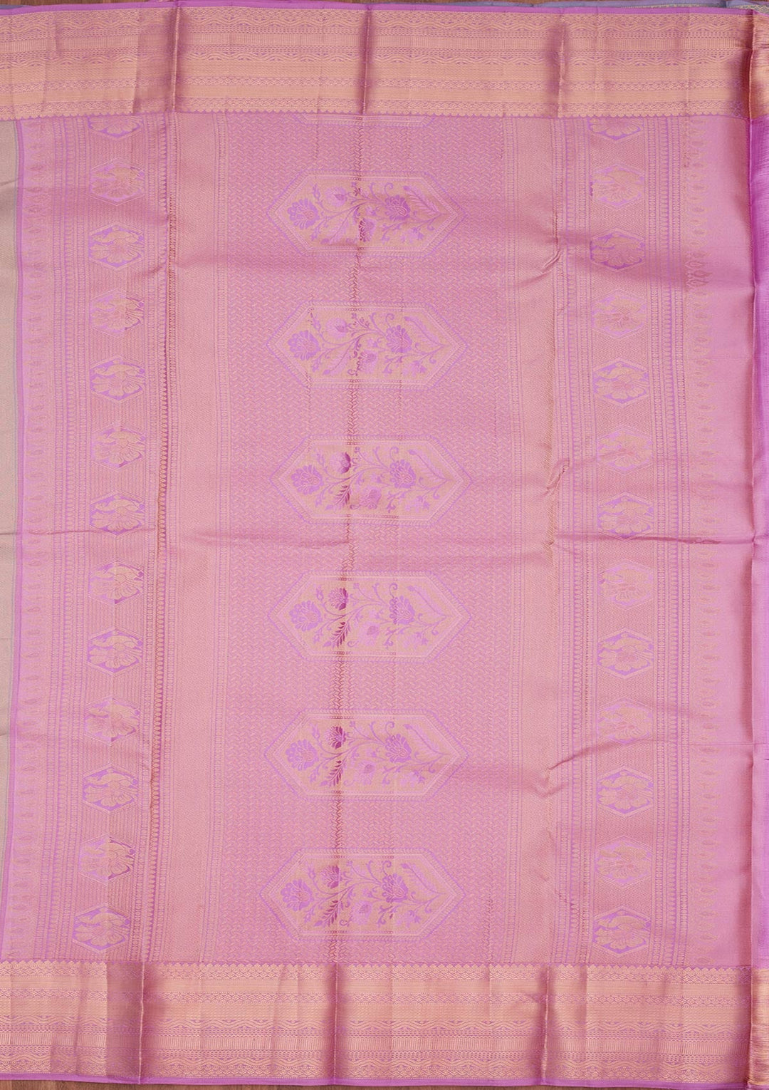 Sea Green Zariwork Silk Saree-koskii