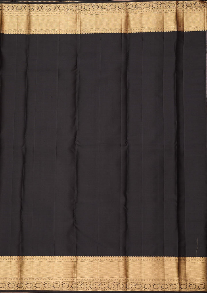 Mehendi Zariwork (Gold) Silk Silk_Saree