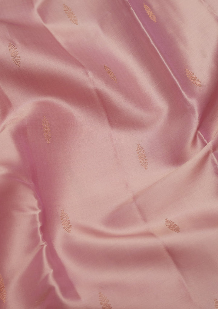 Light Lavender Zariwork Pure Silk Saree-koskii
