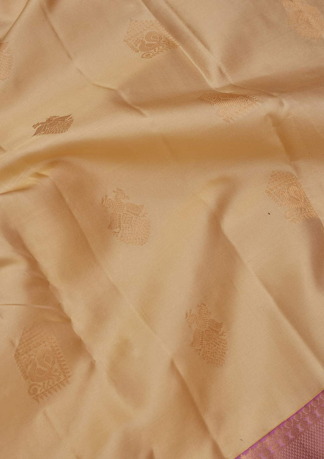 Lemon Yellow Zariwork Silk Saree-koskii