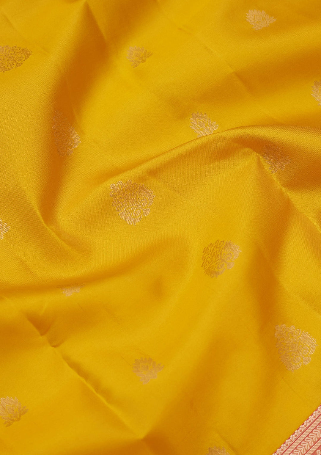 Yellow Zariwork Silk Saree-koskii