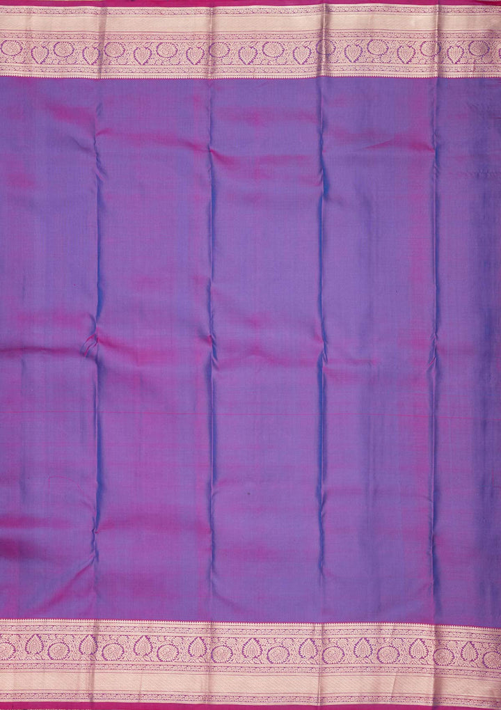 Rama Green Zariwork Pure Silk Saree-koskii