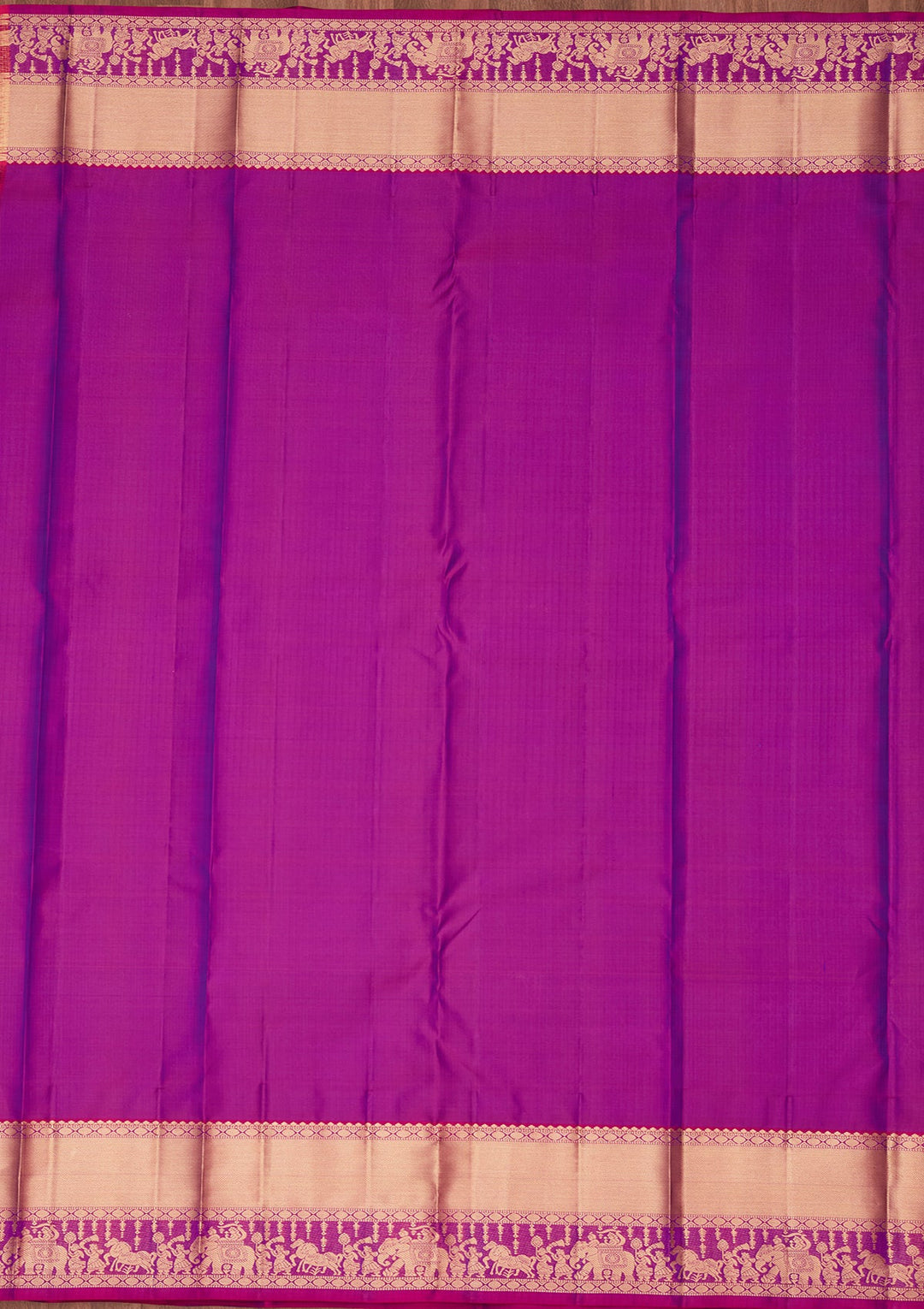 Peacock Blue Zariwork Silk Saree-koskii