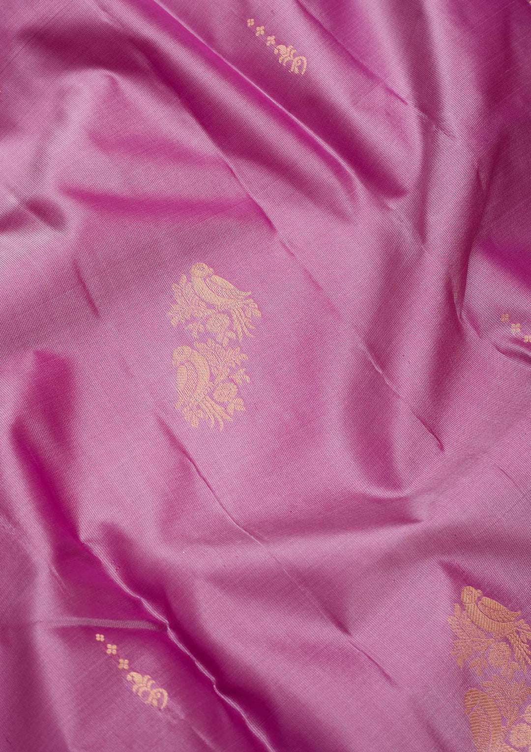 Lavender Zariwork Silk Saree-koskii