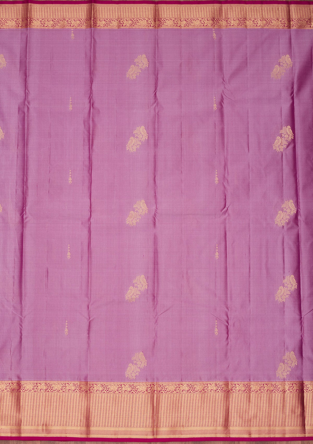 Lavender Zariwork Silk Saree-koskii