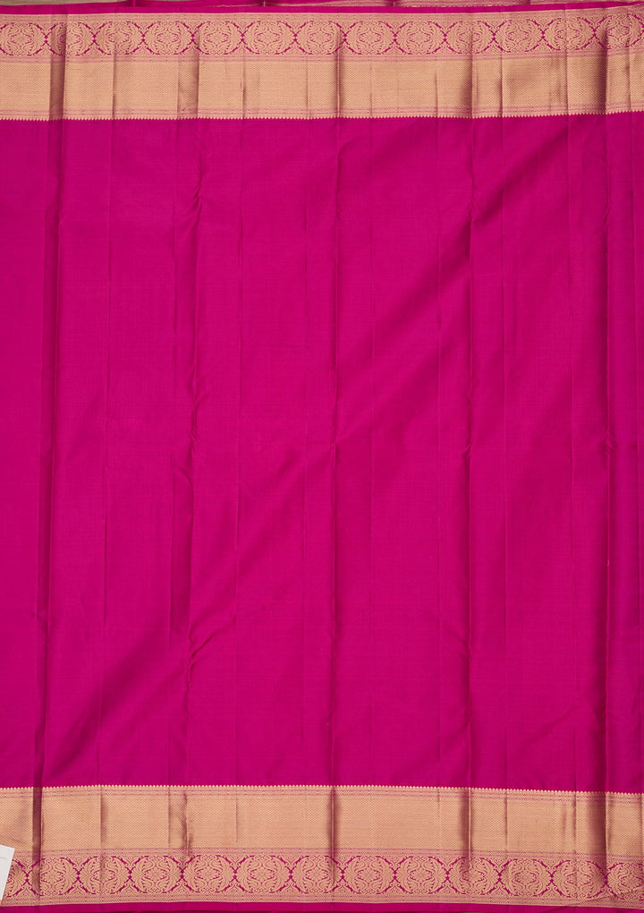 Pink Zariwork Silk Saree