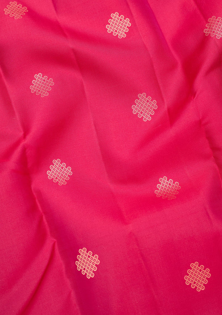 Pink Zariwork Silk Saree-koskii