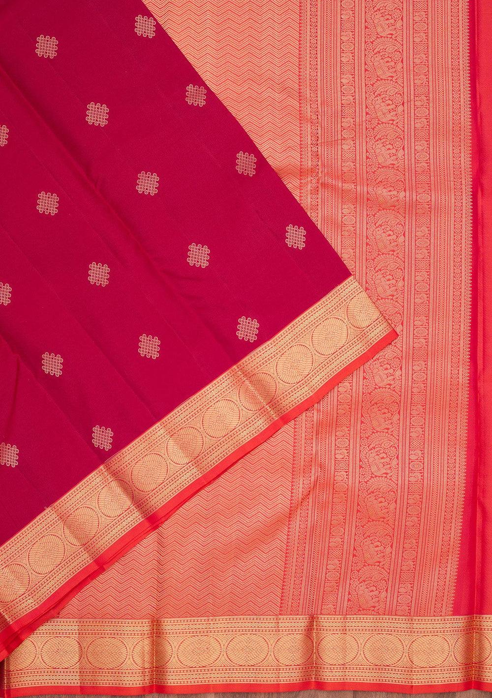 Pink Zariwork Silk Saree-koskii