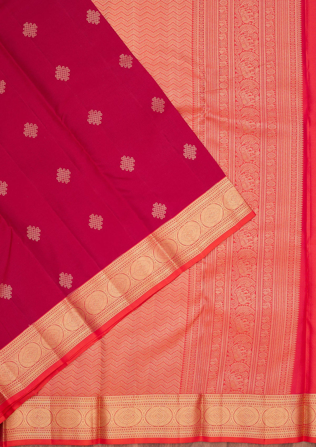 Pink Zariwork Silk Saree-koskii