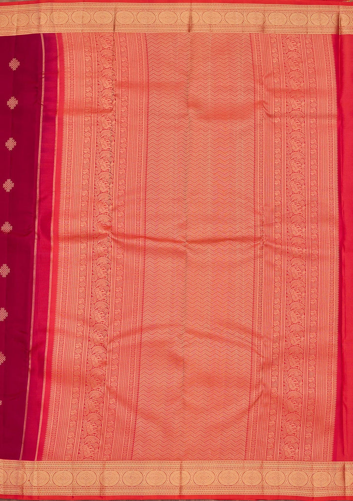 Pink Zariwork Silk Saree-koskii