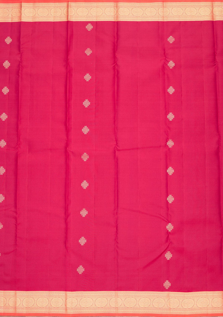 Pink Zariwork Silk Saree-koskii