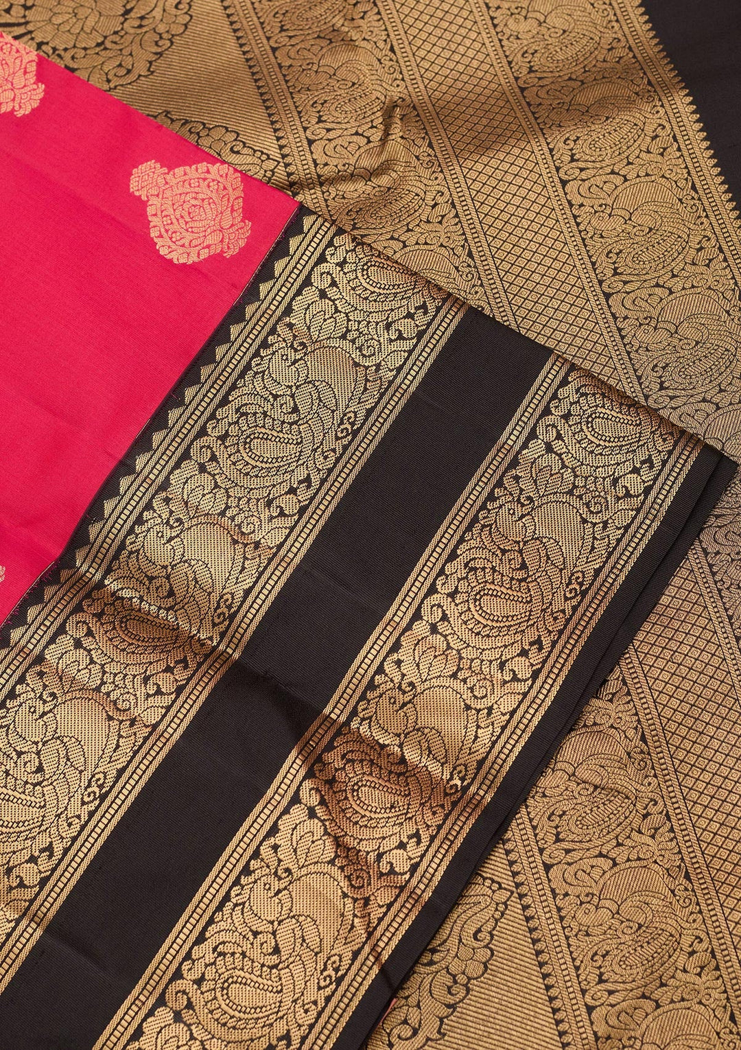 Pink Zariwork Pure Silk Saree-koskii