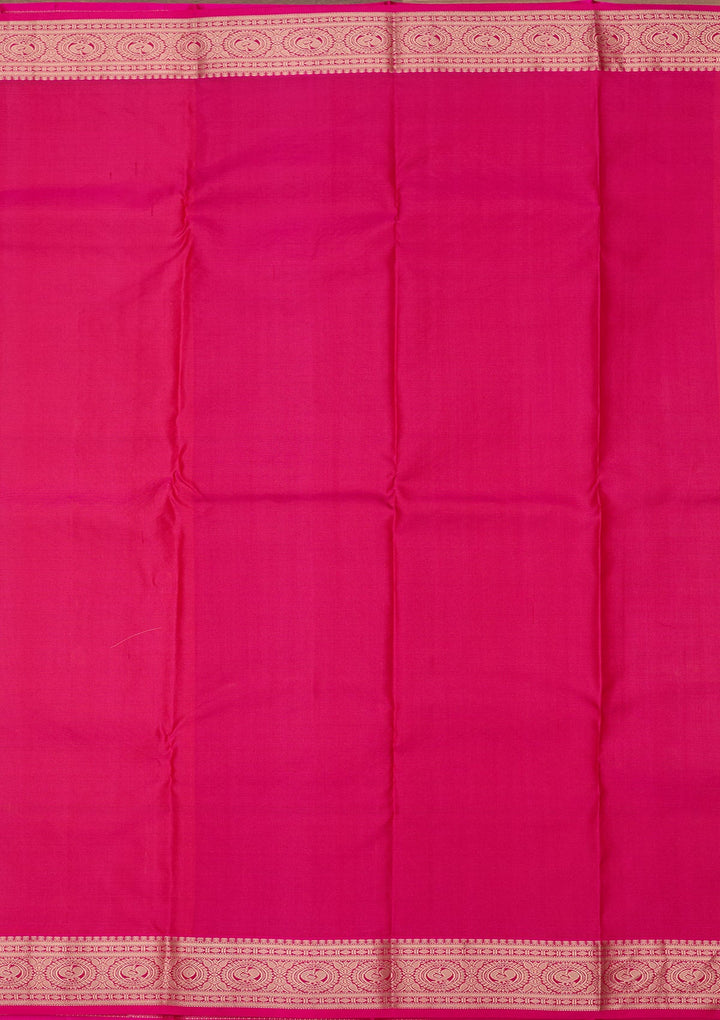 Lemon Yellow Zariwork Pure Silk Saree