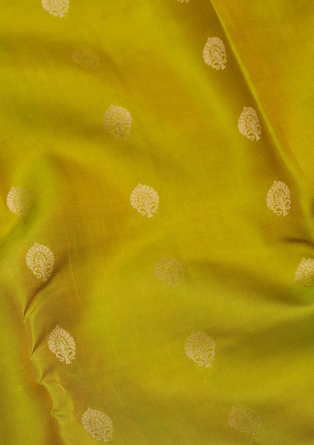 Mehendi Zariwork Pure Silk Saree