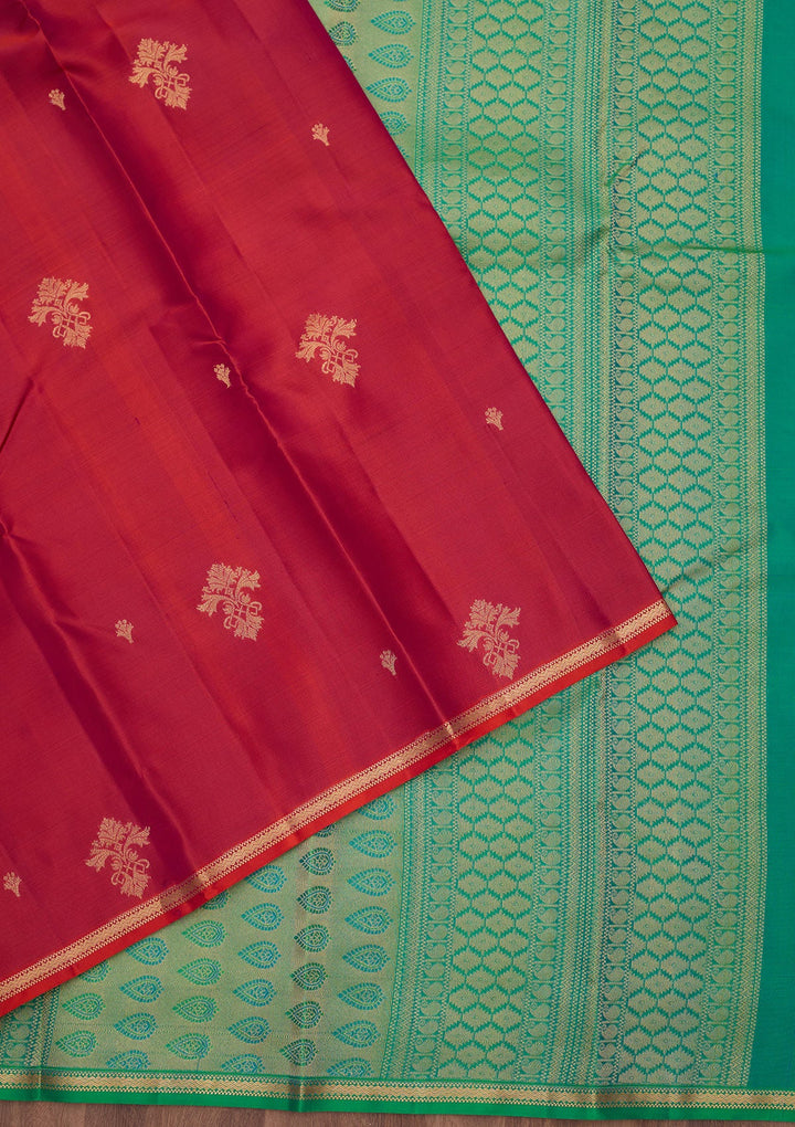 Rani Pink Zariwork (Gold) Silk Silk_Saree
