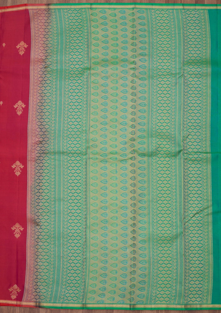 Rani Pink Zariwork (Gold) Silk Silk_Saree