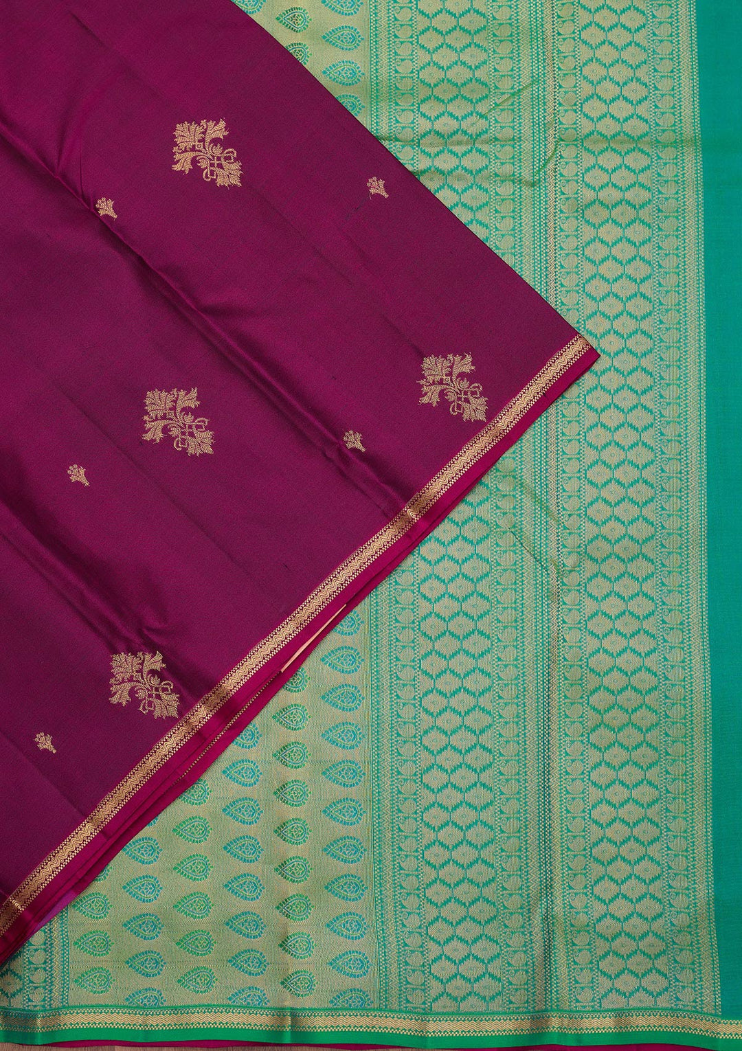 Orange Zariwork (Gold) Pure Silk Silk_Saree