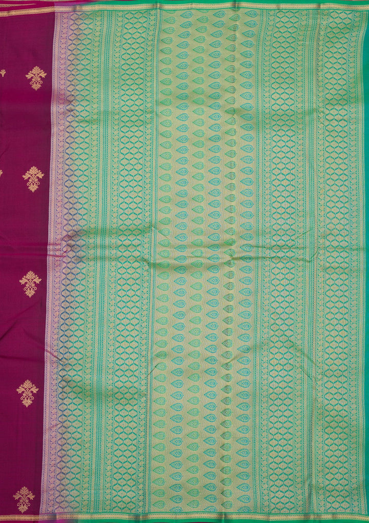 Orange Zariwork (Gold) Pure Silk Silk_Saree
